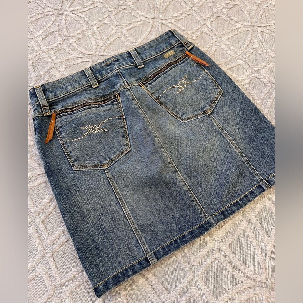 🔹 Denim Mini Skirt Trussardi